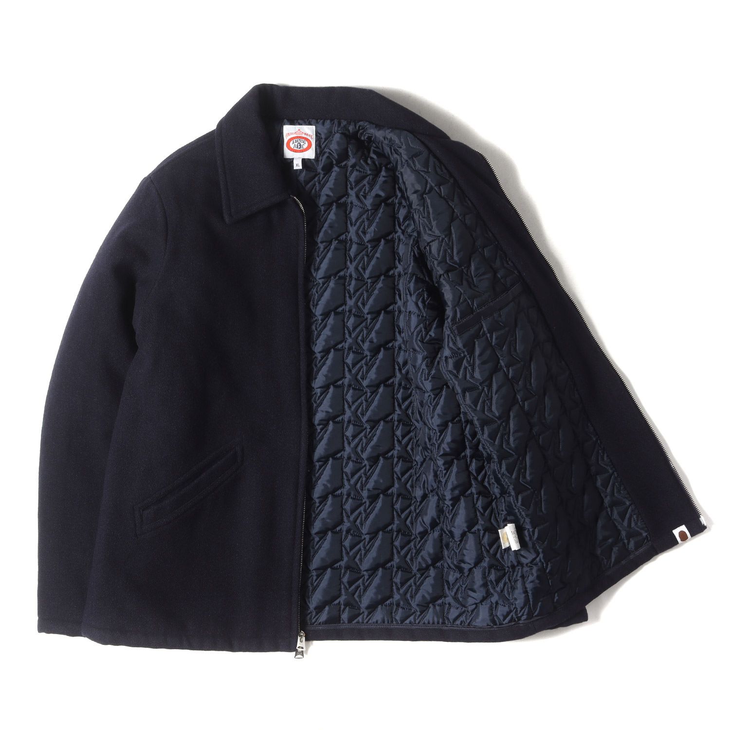 A BATHING APE ア ベイシング エイプ ジャケット サイズ:XL 裏地STA 
