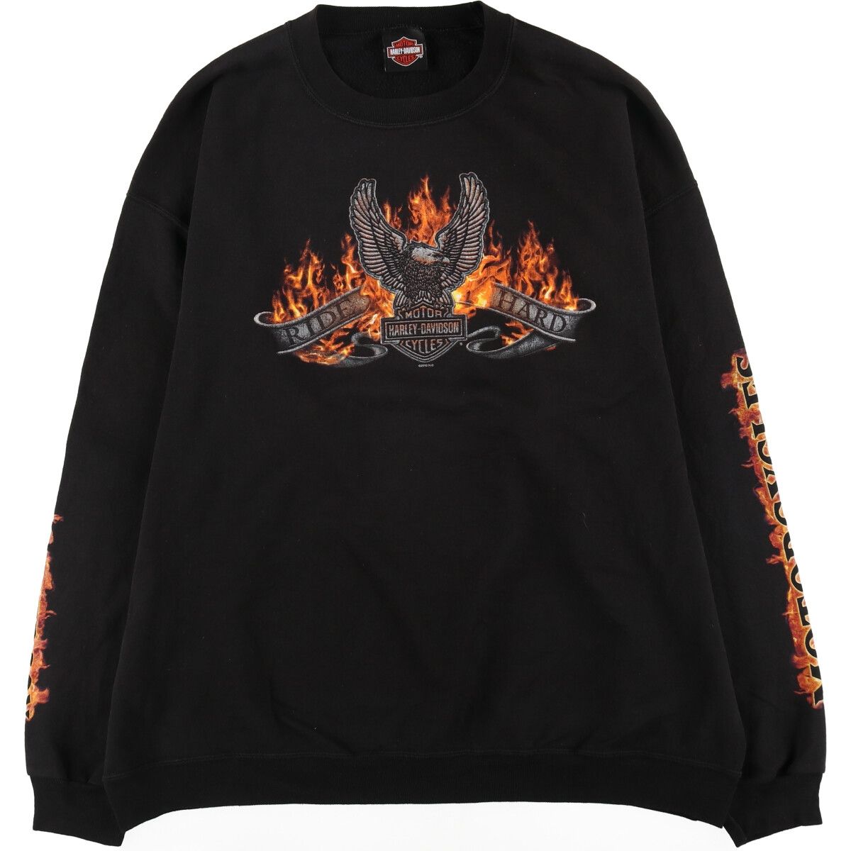 古着 00年代 ハーレーダビッドソン Harley-Davidson 鷲柄 イーグル柄  