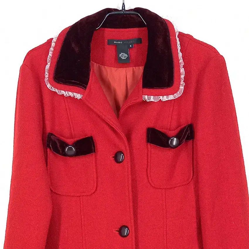 MARCJACOBS (マークジェイコブス) レディース ベルベットデコ ウール 