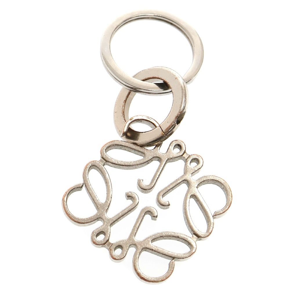 LOEWE シルバー キーホルダー LOEWE - ◇お値打ち品◇ □美品□ ロエベ ロゴ アナグラム