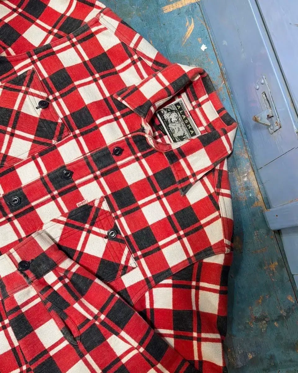 90s Levi's ALASKA チェック フランネルシャツ XLサイズ 90s Levi's