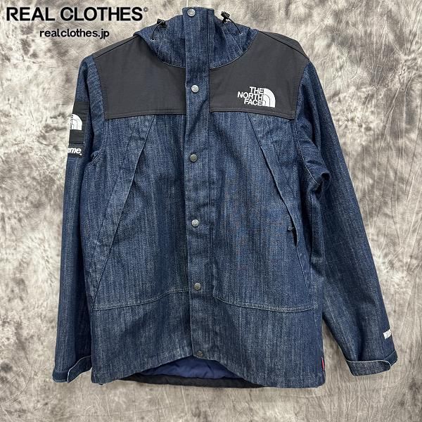 Supreme×THE NORTH FACE/シュプリーム×ノースフェイス【15SS】Denim Dot Shot Jacket/デニム ドット ショット ジャケット/M