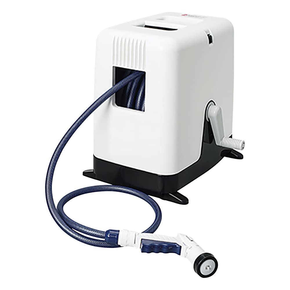 Size 30m_Style ホースリール本体のみ タカギ takagi ホース ホースリール オーロラBOXYツイスター 30m ねじれに強い カバー付き RC330TNB