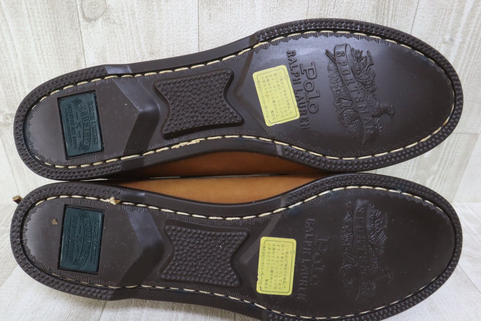 RALPH LAUREN POLO COUNTRY ポロカントリー 80s モカシン シューズ (7
