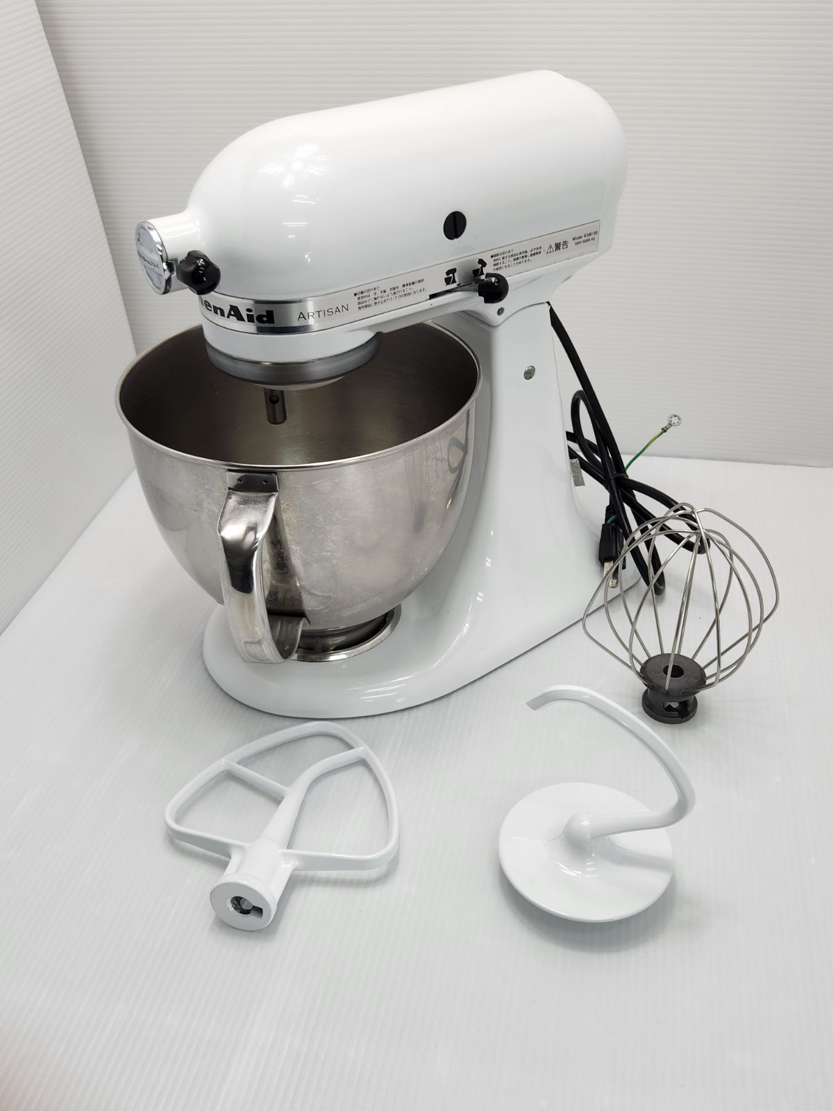 KitchenAid キッチンエイド ミキサー 白 KSM150