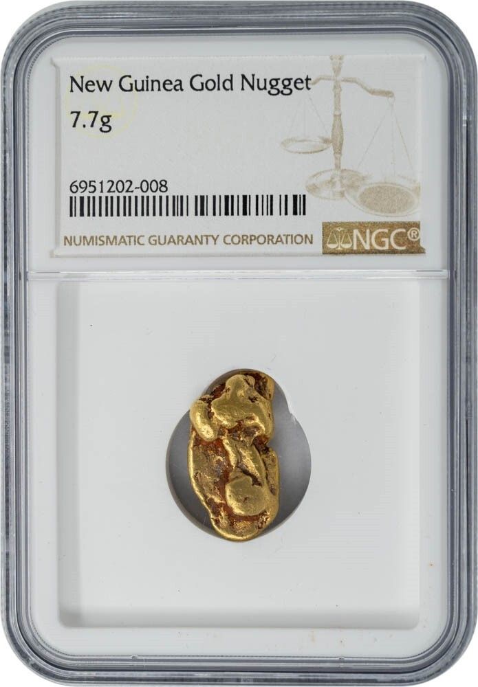 Guinea Gold Nugget 7.7g, .240 Oz NGC 950115-8 - メルカリ