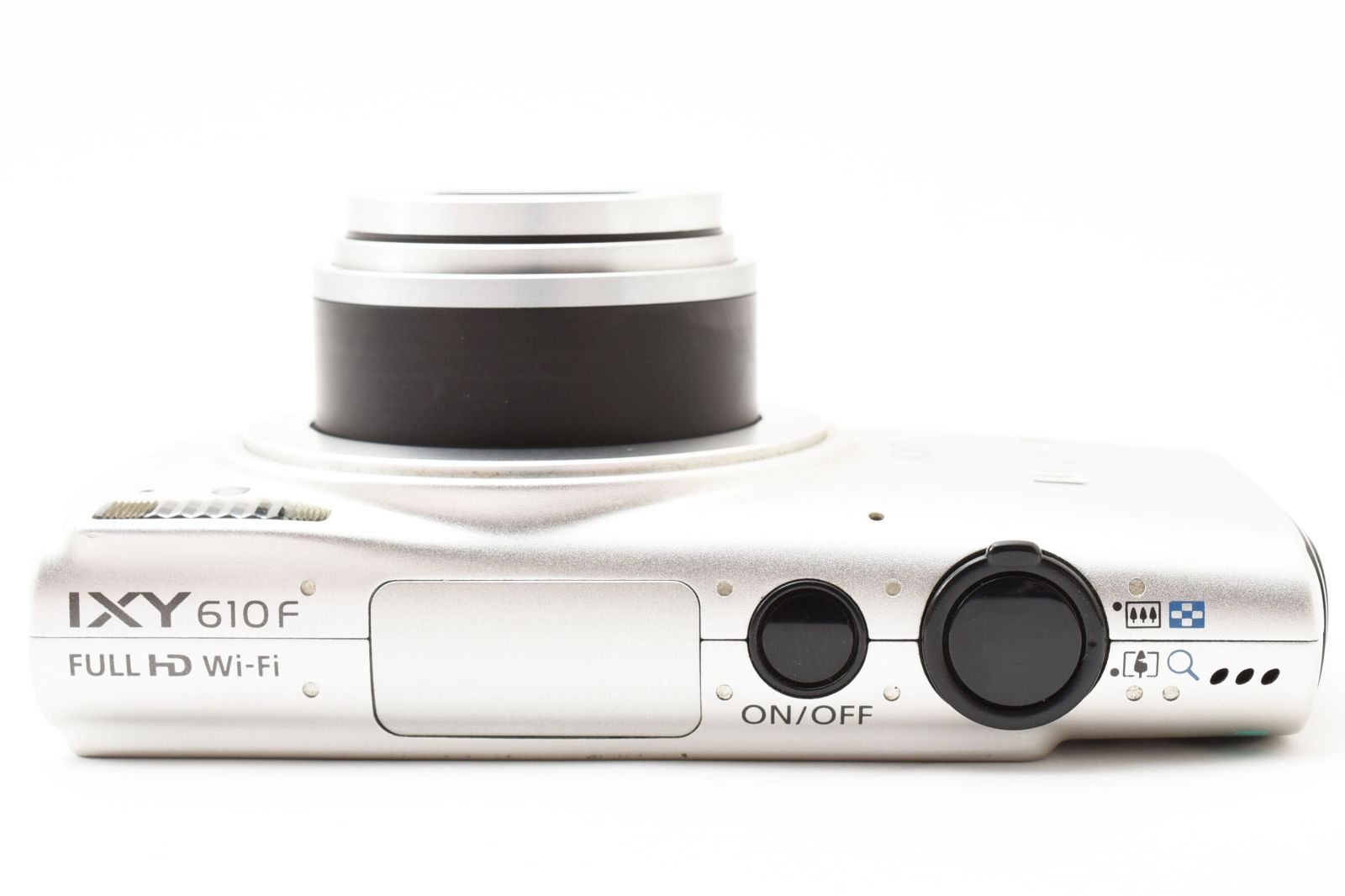 Canon IXY 610F キャノン シルバー デジカメ 充電器付 #2242172A 