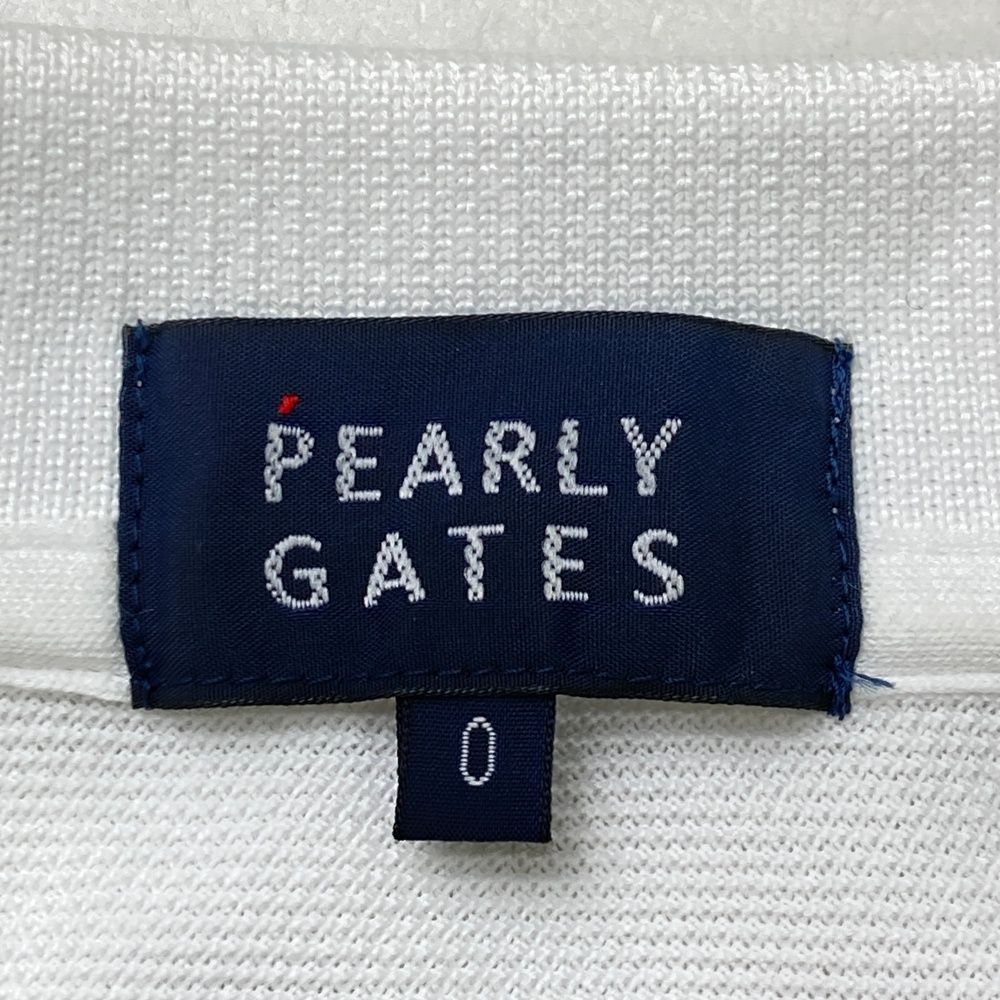 サイズ：0 PEARLY GATES パーリーゲイツ 半袖ポロシャツ