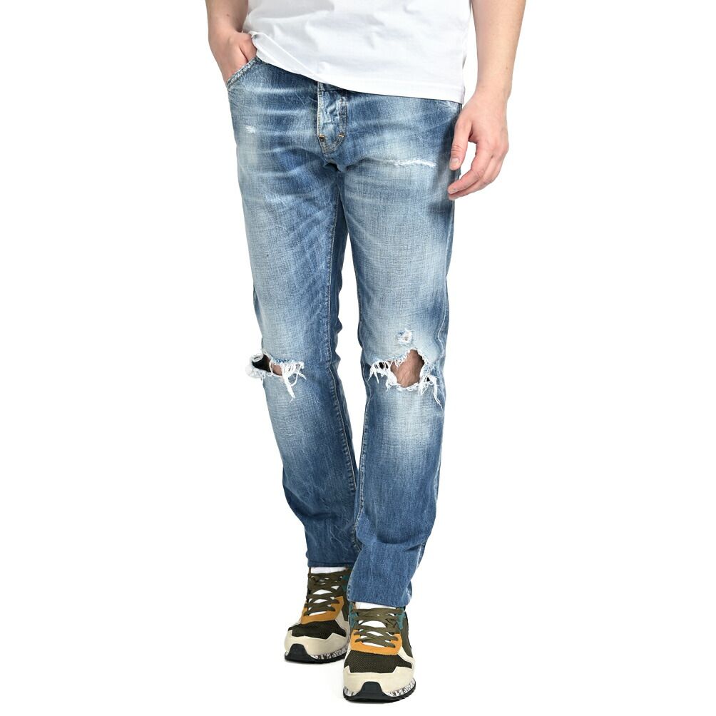 クールガイ　ノンウォッシュ　サイズ42 新品未使用　DSQUARED2 ブルー クールガイ ノンウォッシュ サイズ42 新品未使用 DSQUARED2
