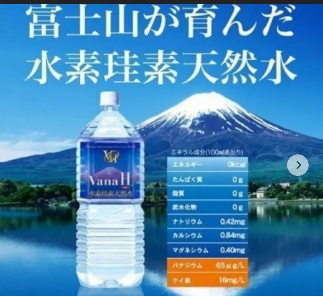 survia様専用・水素珪素天然水 VanaH 1.9L 12本 - メルカリ