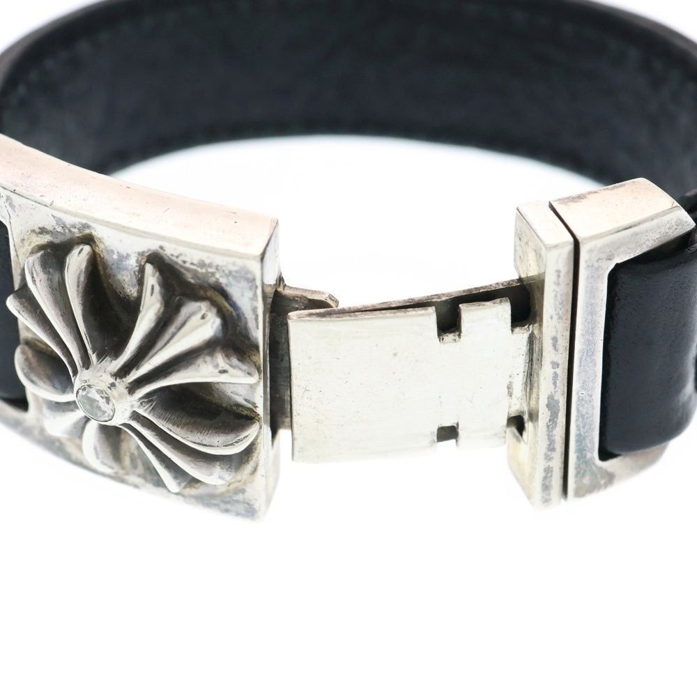 クロムハーツ CH ハーネス レザーブレスレット クロムハーツ ハーネス