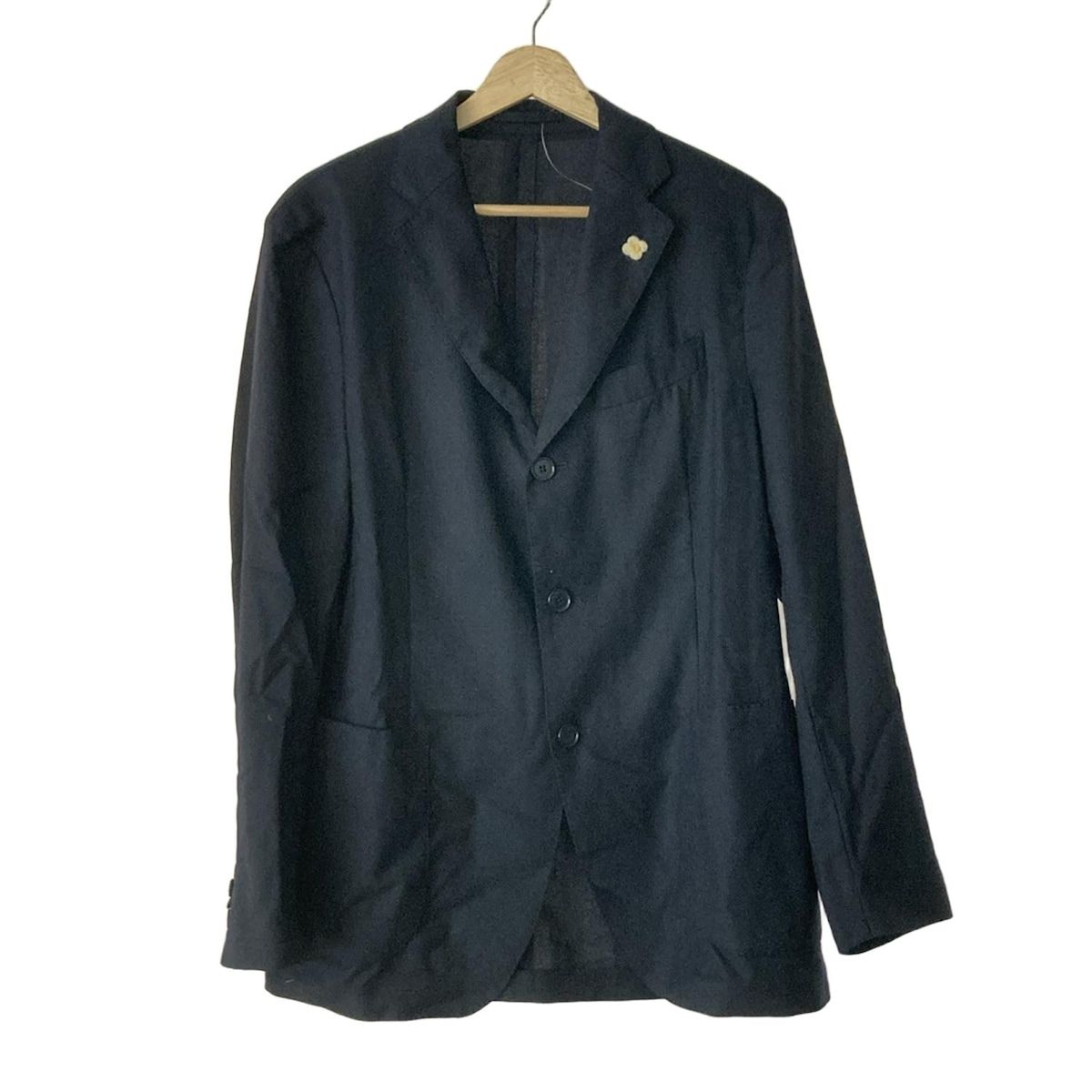 lardini ラルディーニ ジャケット サイズ48 XL メンズ - 黒 長袖|春|秋