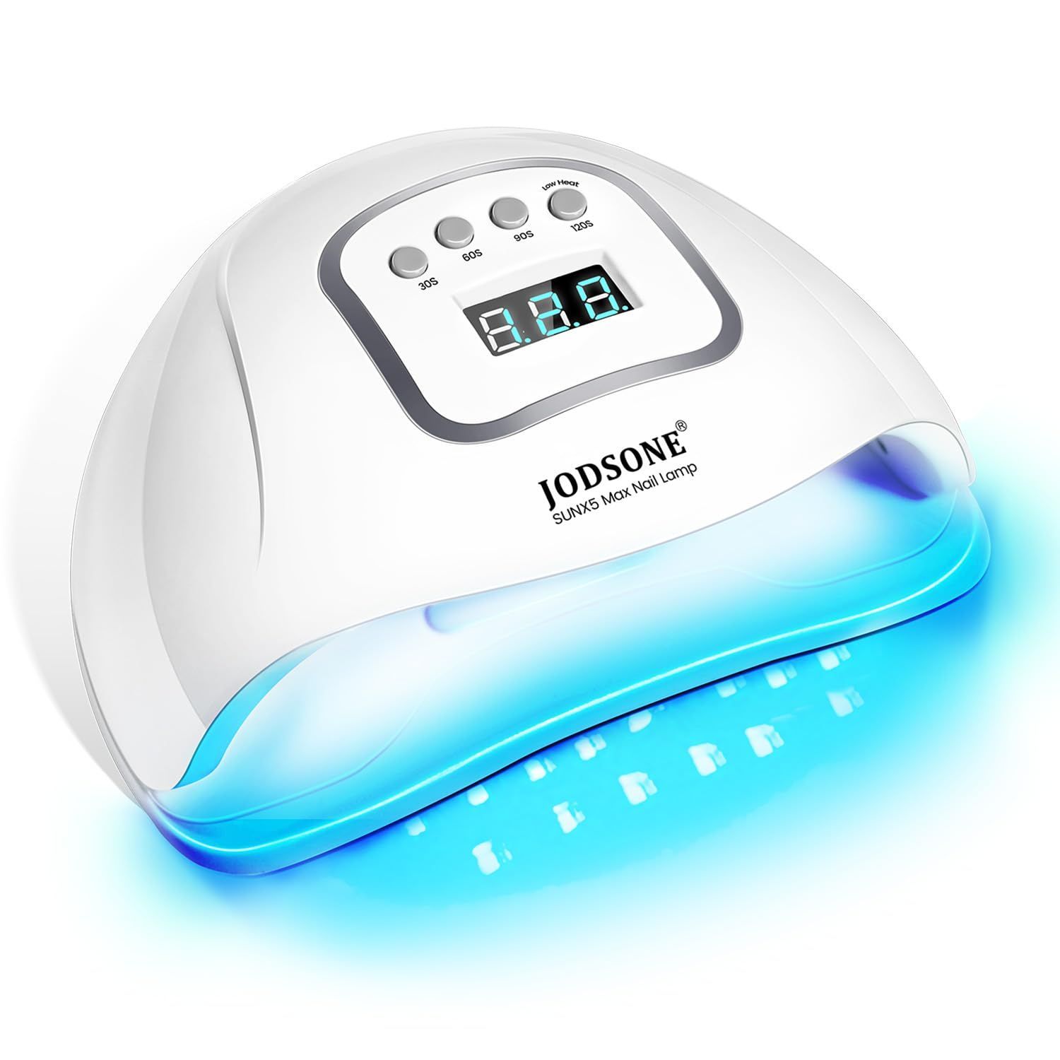 JODSONE UV LEDネイルランプ、ジェルポリッシュ用ネイルドライヤー、24個のライトビーズ付きジェルネイルランプ、自動センサーと4つのタイマー付きジェルネイル用LEDネイルライト ネイルドライヤー