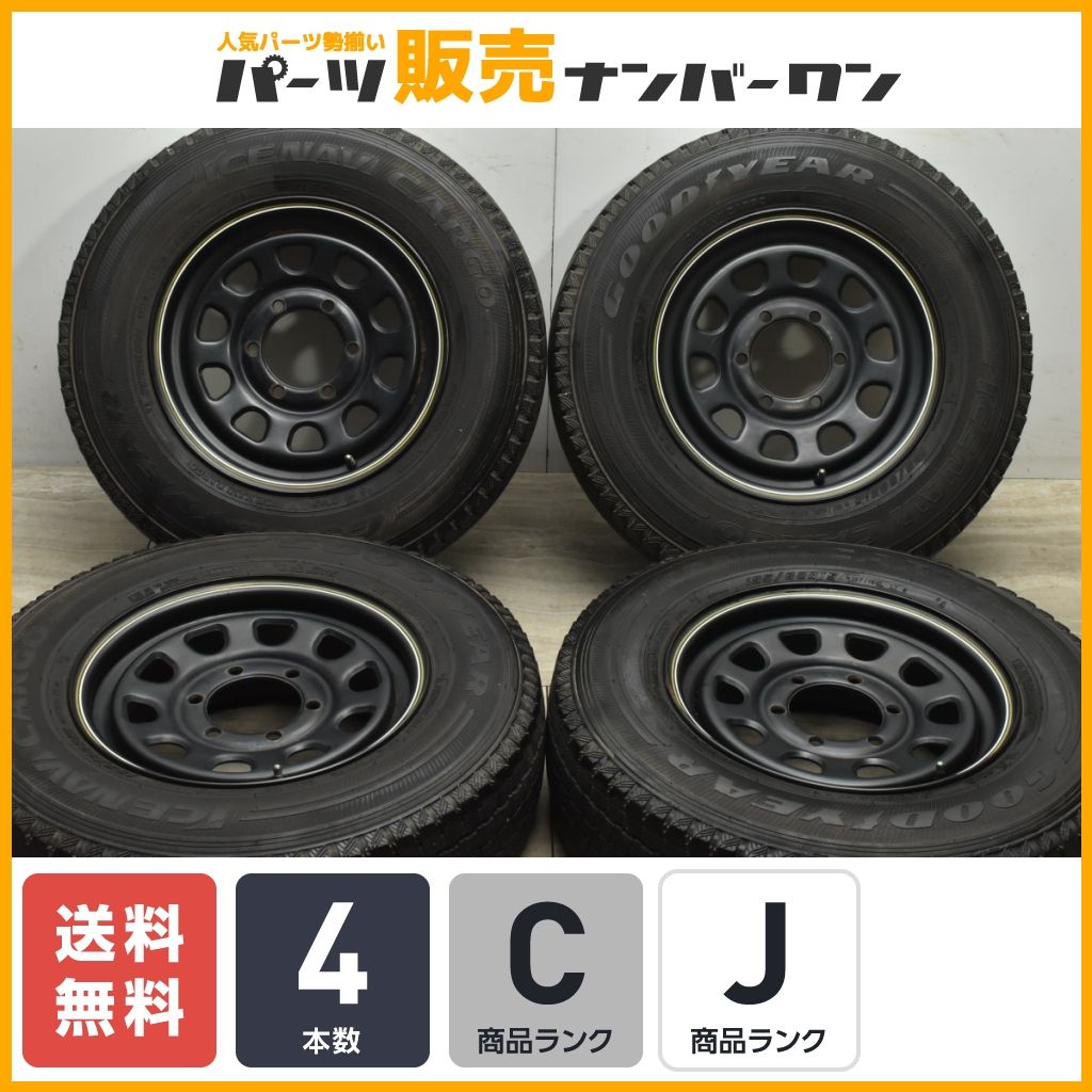 200系 ハイエースに】デイトナ 15in 6.5J +40 PCD139.7 6穴 グッドイヤー 195/80R15 LT レジアスエース  NV350 キャラバン 即納可能 - メルカリ