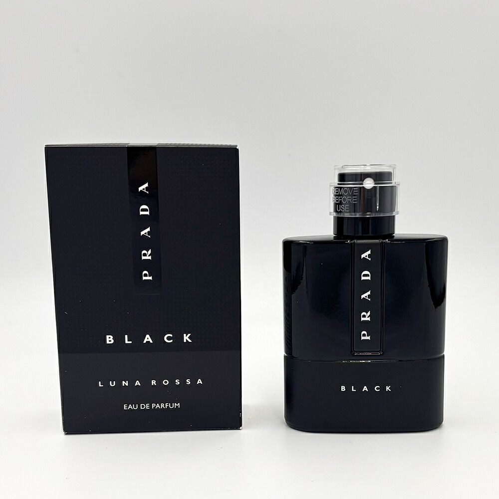 PRADA BLACK 未使用品100ml Prada Luna Rossa Black for Men By Eau De Parfum Spray 1.7 Oz/ 100