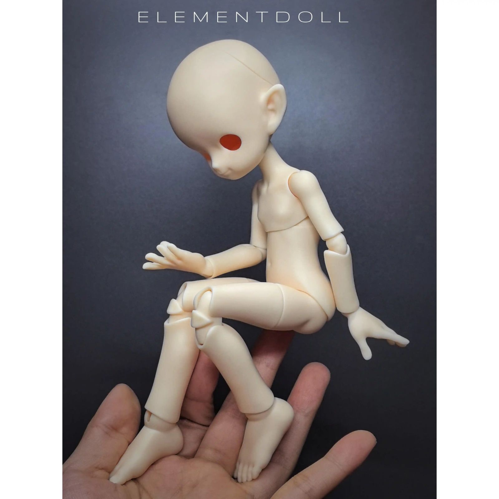 予約 ボディのみ Aitエルフ体 1|6女 身長19㎝ element社製 bjdドール ボディ