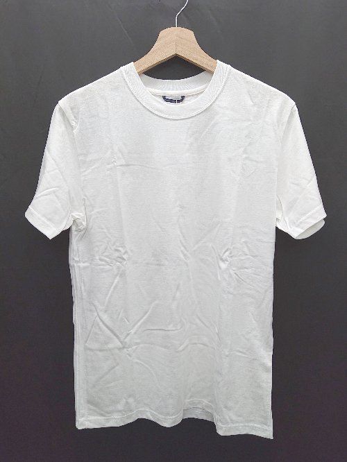 未使用 junhashimoto ジュンハシモト タグ付き 半袖 Tシャツ カットソー サイズ2 ホワイト メンズ P 