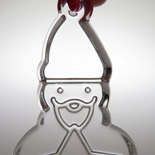 【美品】バカラ サンタ オーナメント 2007 バカラ オーナメント ○ クリスマス コレクション ノエル オブジェ