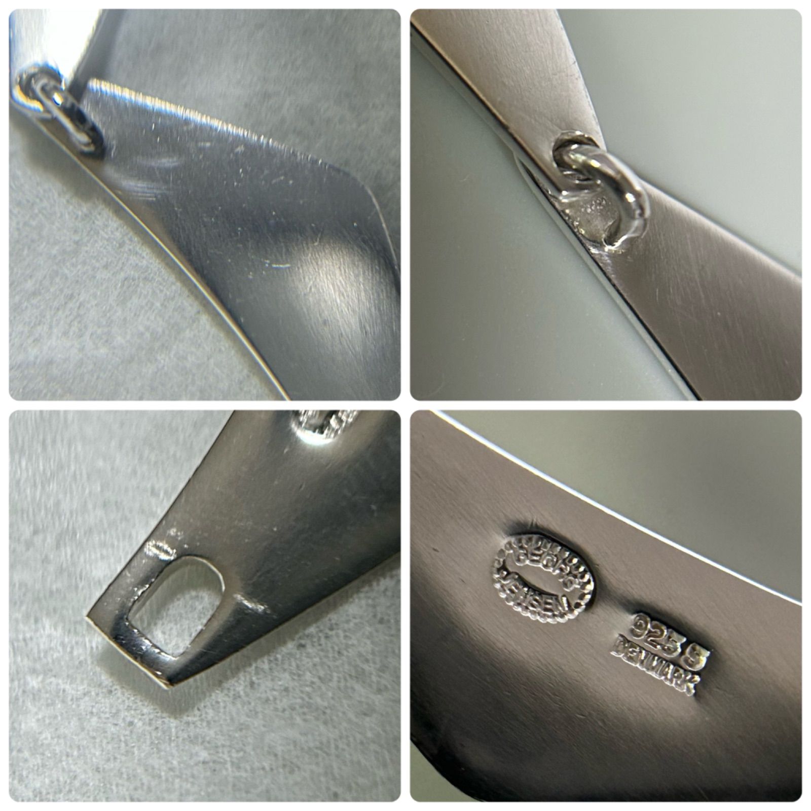ジョージジェンセン　ブレスレット　925 PEAK ヴィンテージ ジョージジェンセン PEEK シルバーブレス
