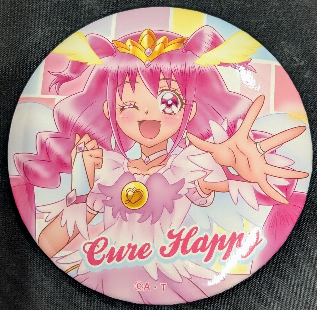 東映アニメーション 全プリキュア展 限定缶バッジ キュア