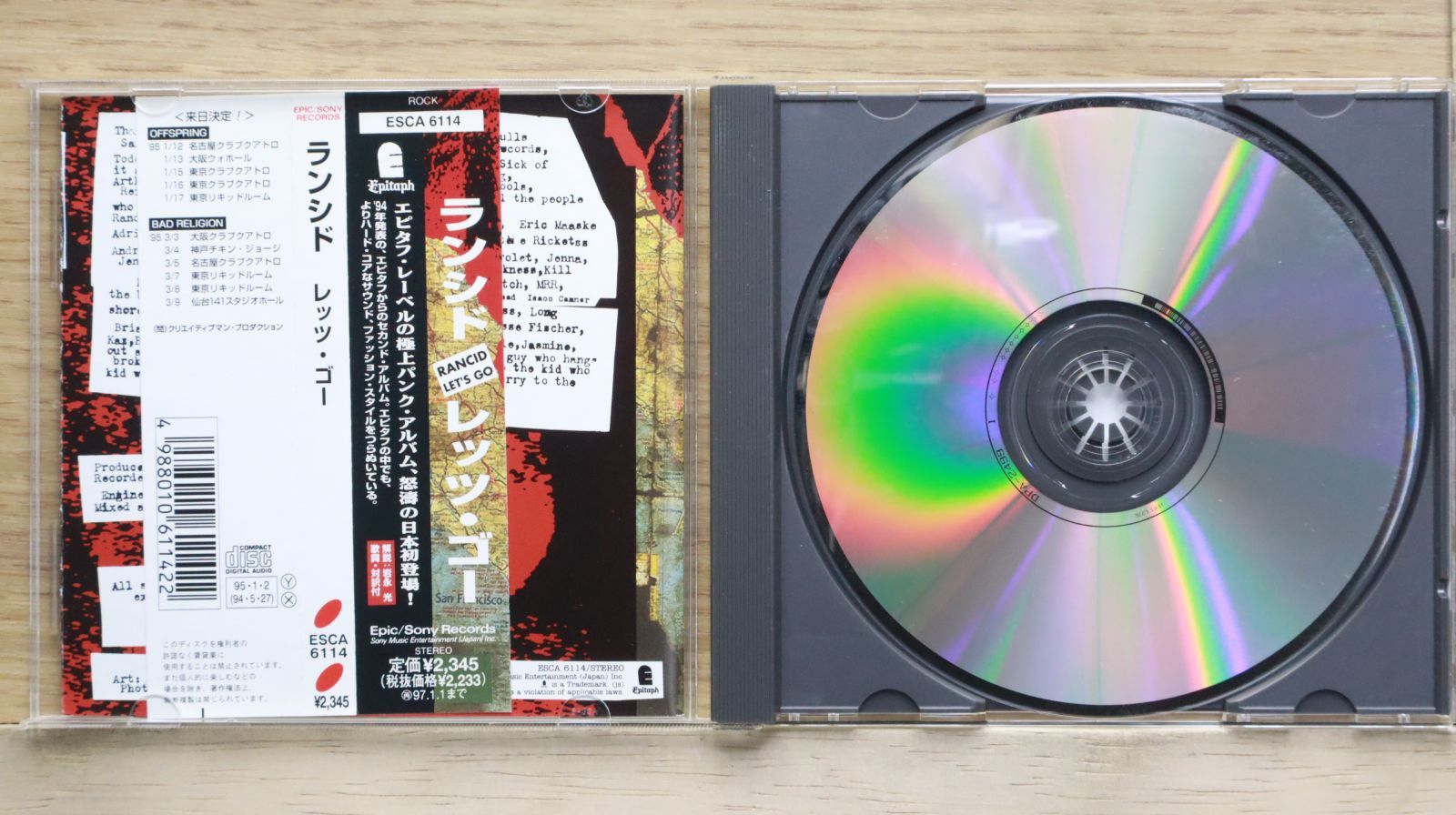 落語CD14枚 国内盤CD☆ランシド/Rancid□ レッツ・ゴー 【ESCA6114
