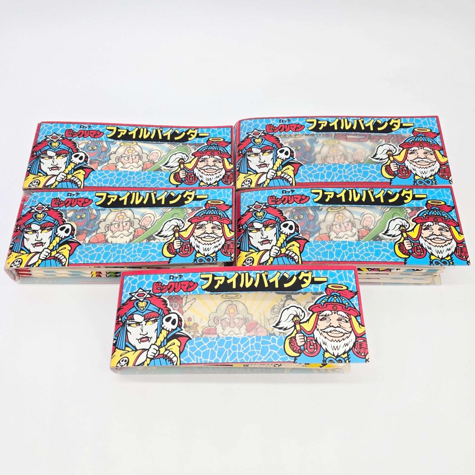 ☆ビックリマン ファイルバインダー 5冊 ミニファイル 25冊