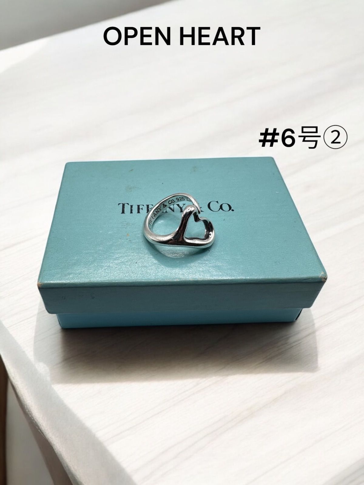 指輪 Tiffany Tiffany & Co. vintagering #6号② Tiffany