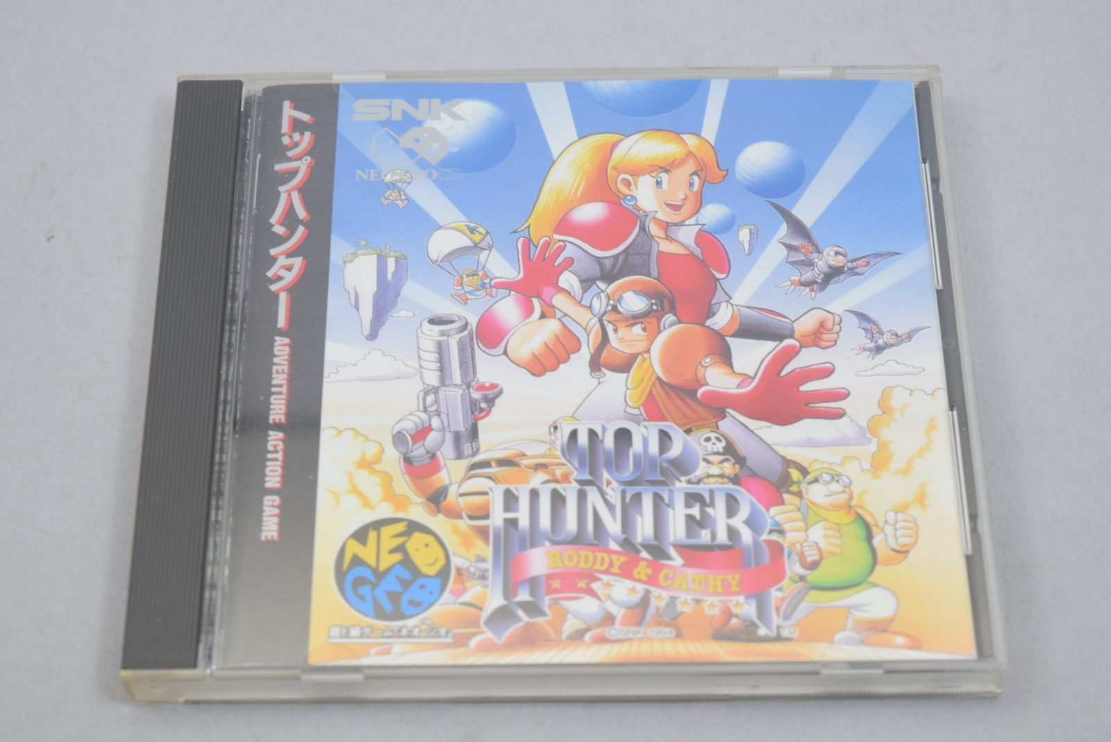 18_00C0）ネオジオCDソフト トップハンター 帯付き - メルカリ