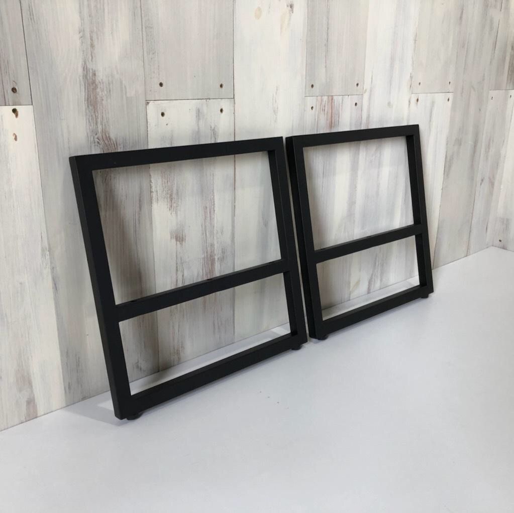 アウトレット テレビボード用脚 Ａタイプ ブラック 2本1組 脚のみ パーツ ＤＩＹ アイアン