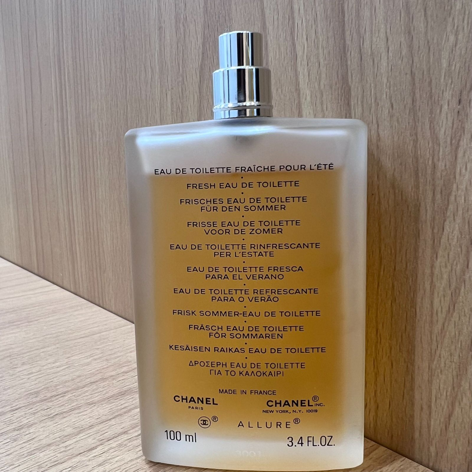 CHANEL ALLURE 100ml オードトワレ 残量約9割前後 MID6657 - メルカリ