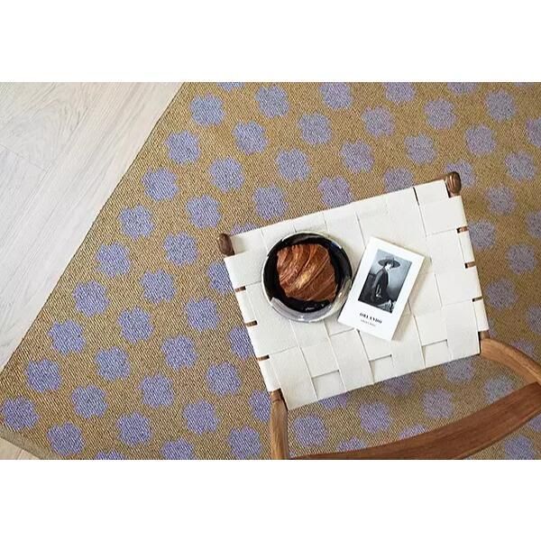 BRITA SWEDEN PALOMA beige プラスティックラグ 70 x 150 cm ブリタスウェーデン 北欧 雑貨 リビング おしゃれ