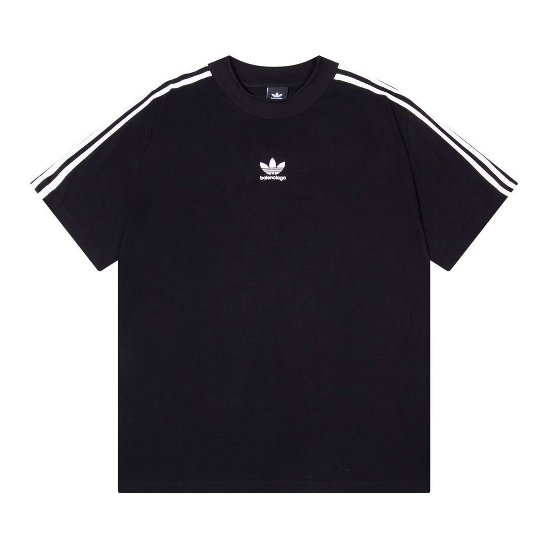 BALENCIAGA×ADIDAS コラボ 半袖Tシャツ 男女兼用ya47