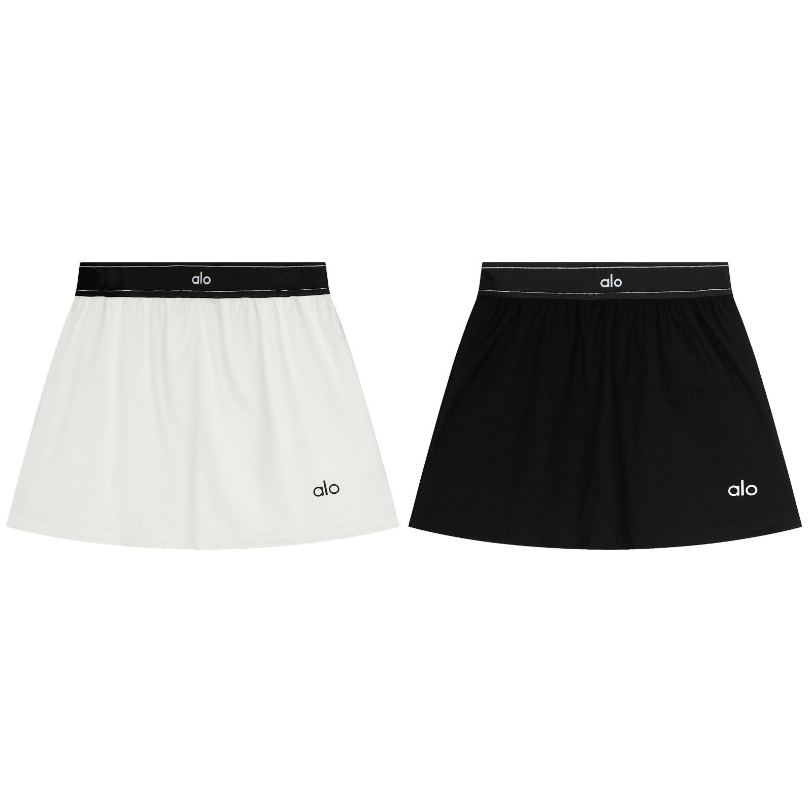 ALO Quick-Dry Sports Skirt with Anti-Exposure Design – Tennis Skirt