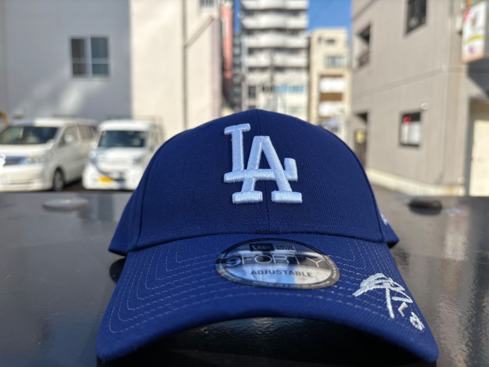NEW ERA 9FORTY MLB Signature ロサンゼルス・ドジャース 山本由伸 ダークロイヤル ¥5060 ＋ 送料¥550