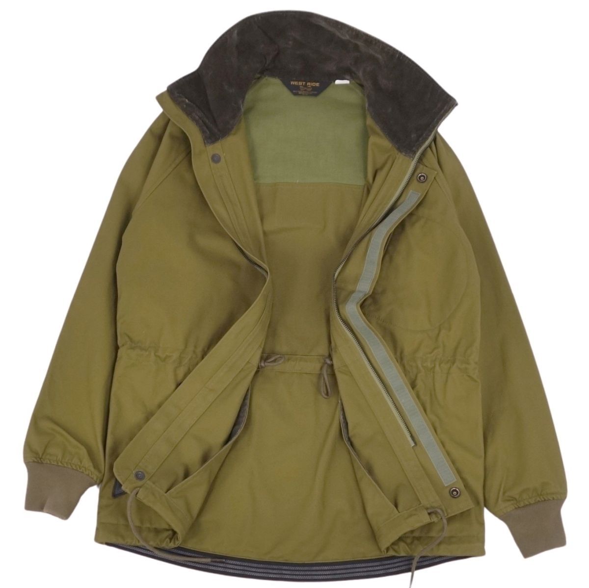 美品 ウエストライド WEST RIDE ジャケット ベンタイルジャケット ジッ 