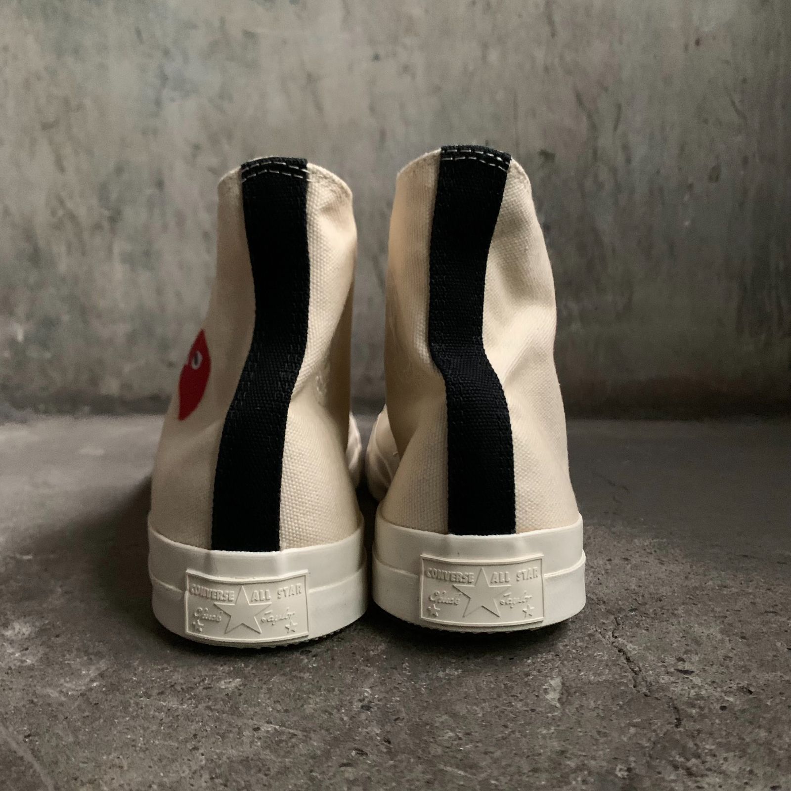 PLAY COMME des GARCONS x CONVERSE Chuck Taylor ハイカット ハート 