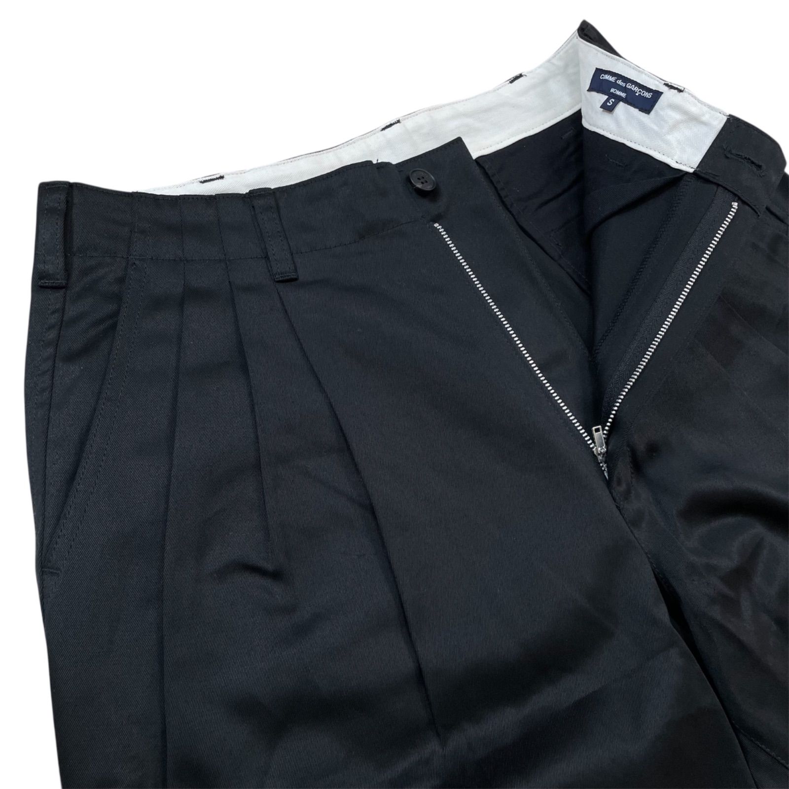定価39,600円 COMME des GARÇONS HOMME 3タックチノパン PANTS パンツ