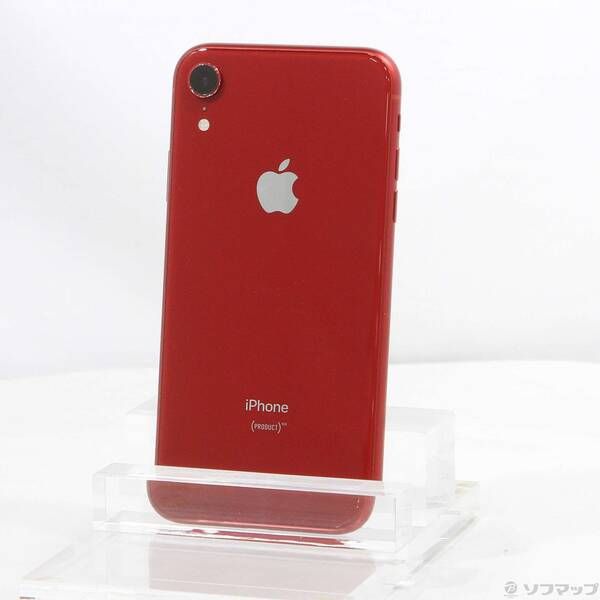 Apple SIMフリー iPhone XR レッド 64GB本体+箱付き iPhone XR (赤
