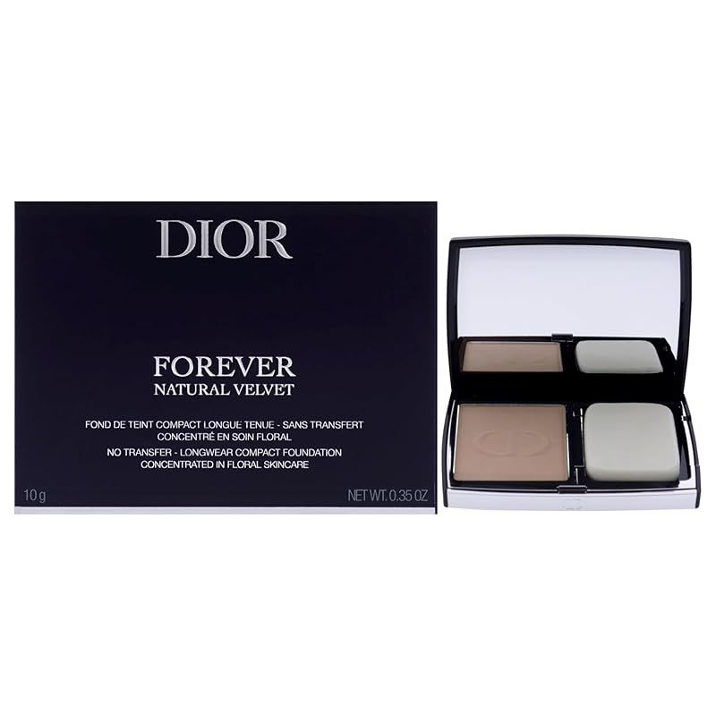 クリスチャンディオール Christian Dior ディオールスキン フォーエヴァー コンパクト ナチュラル ベルベット 10g パウダーファンデーション 2N ニュートラル
