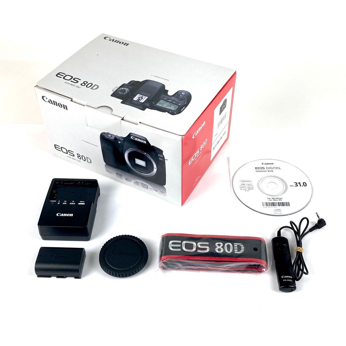 Canon EOS 80D デジタル一眼レフ 本体 美品 Canon キヤノン EOS 80D