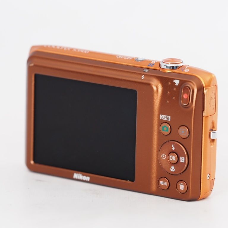 2524 Nikon ニコン COOLPIX デジカメ S3500 オレンジ Nikon COOLPIX S3500 Digital Camera (Orange) 26381 B&H Photo