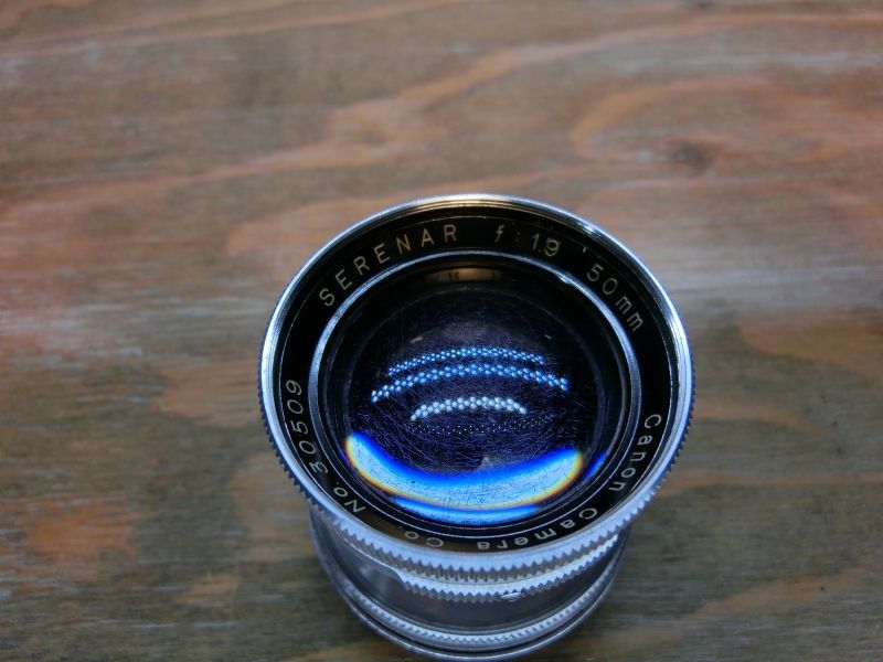 7681 Canon SERENAR 50mm 1.9 売れ筋 ライカL L39マウント
