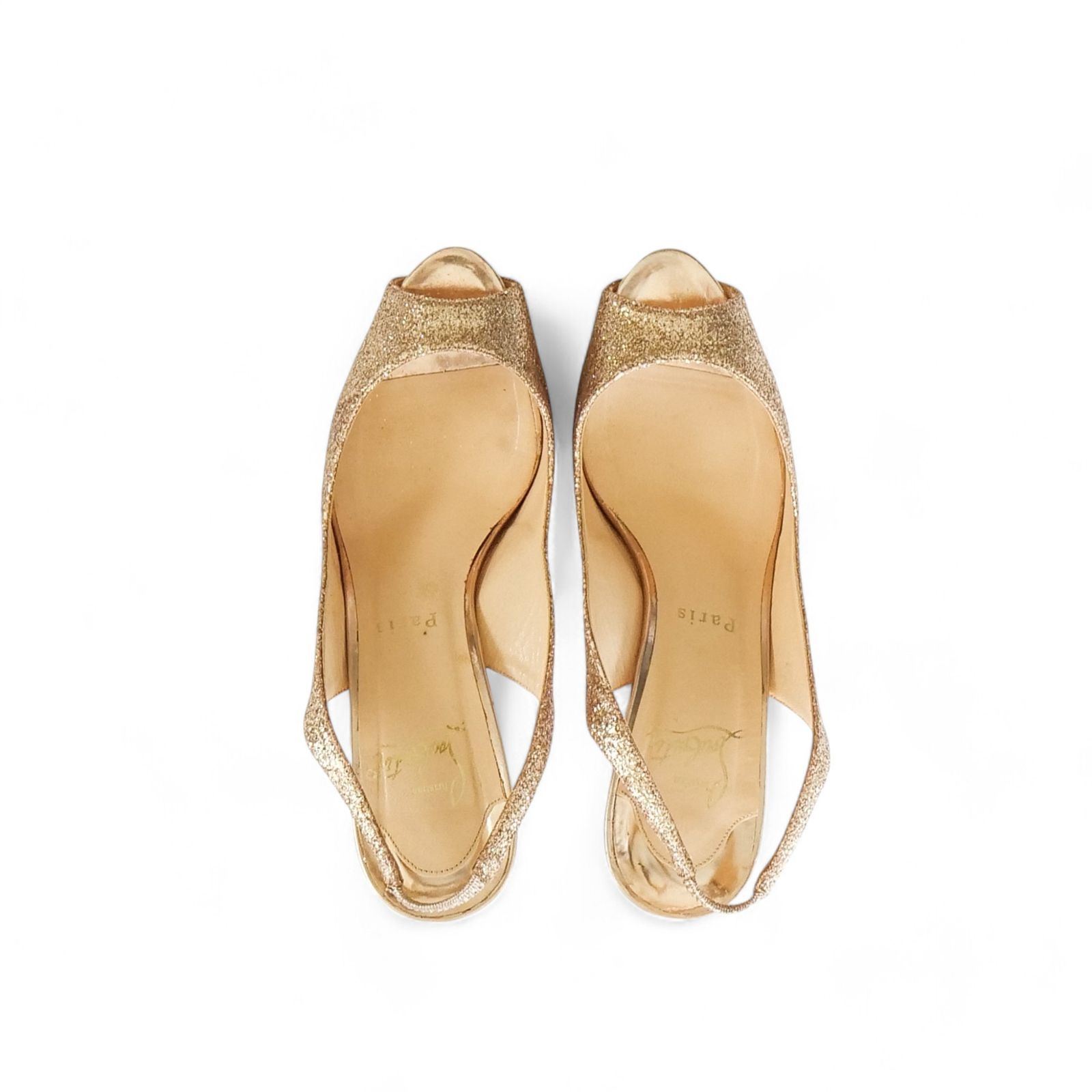 Christian louboutin クリスチャンルブタン グリッター ハイヒール 