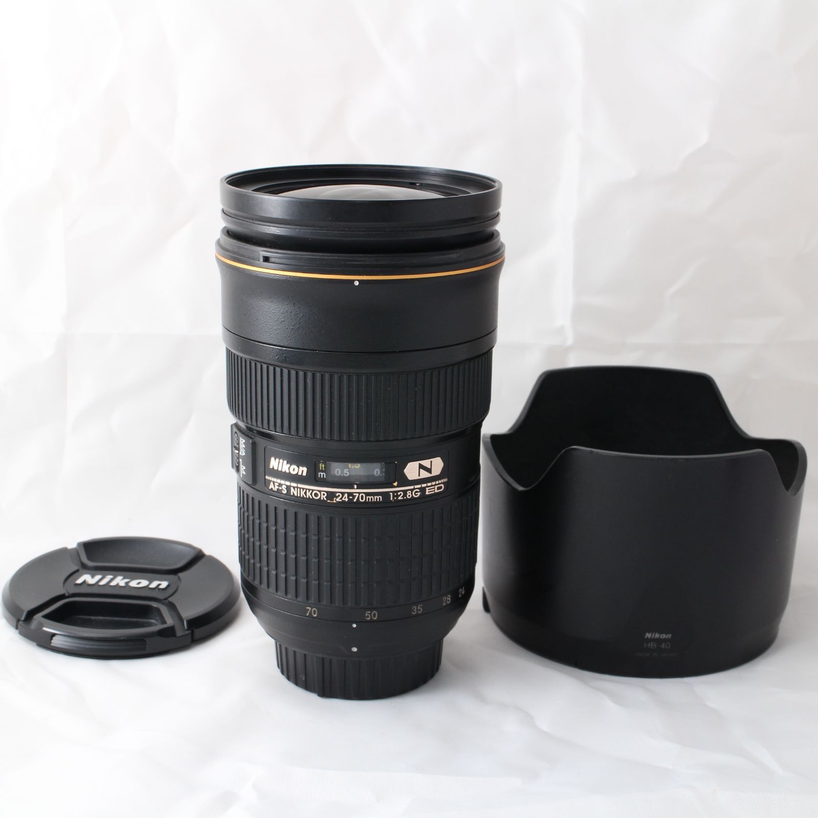 実用品 Nikon 標準ズームレンズ AF-S NIKKOR 24-70mm f|2.8G ED フルサイズ対応 ニコン 3498