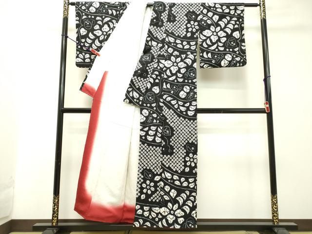 平和屋着物○本場結城玉紬 重要無形文化財 結織苑 結