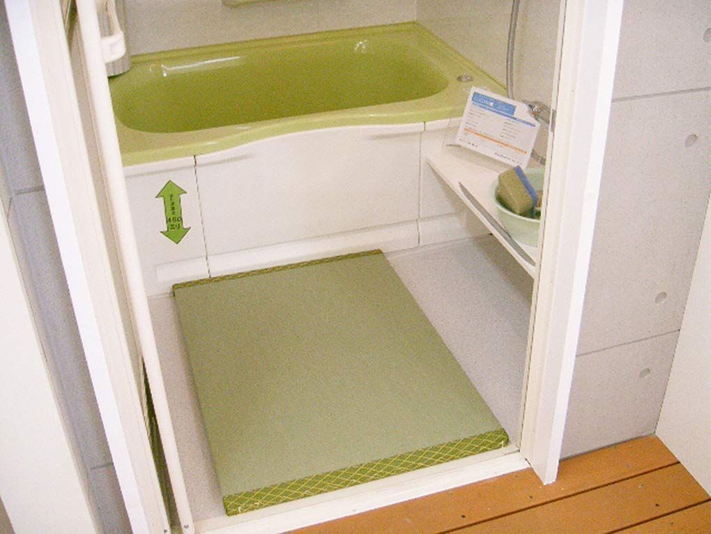 数量 お風呂用畳マット お風呂畳 浴室内マット 洗える畳 すのこ グリー
