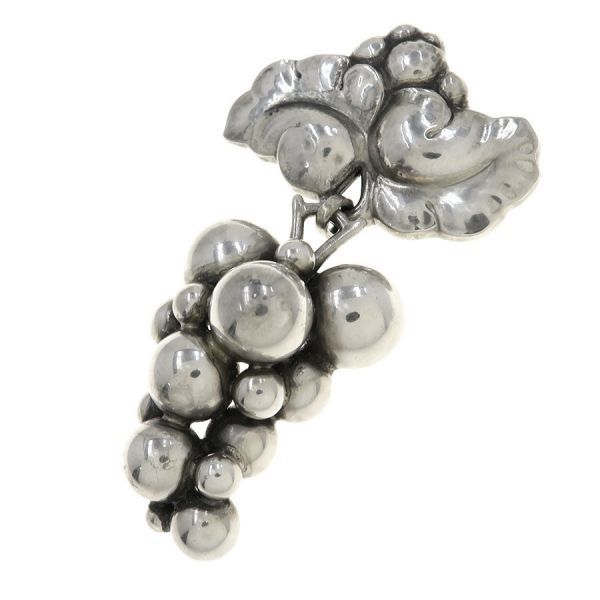 ジョージ ジェンセン ムーンライトグレープ ブローチ 217B シルバー 925 Georg Jensen ジョージジェンセン ブローチ ムーンライトグレープ 葡萄