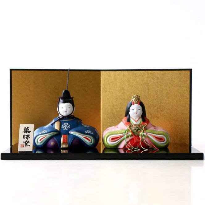 新品 再入荷】雛人形 雛飾り 親王飾り 薬師窯 おひなさま