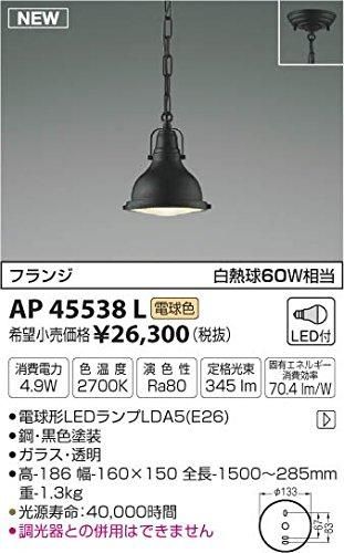 【新品・5営業日で発送】KOIZUMI コイズミ照明 AP45538L
