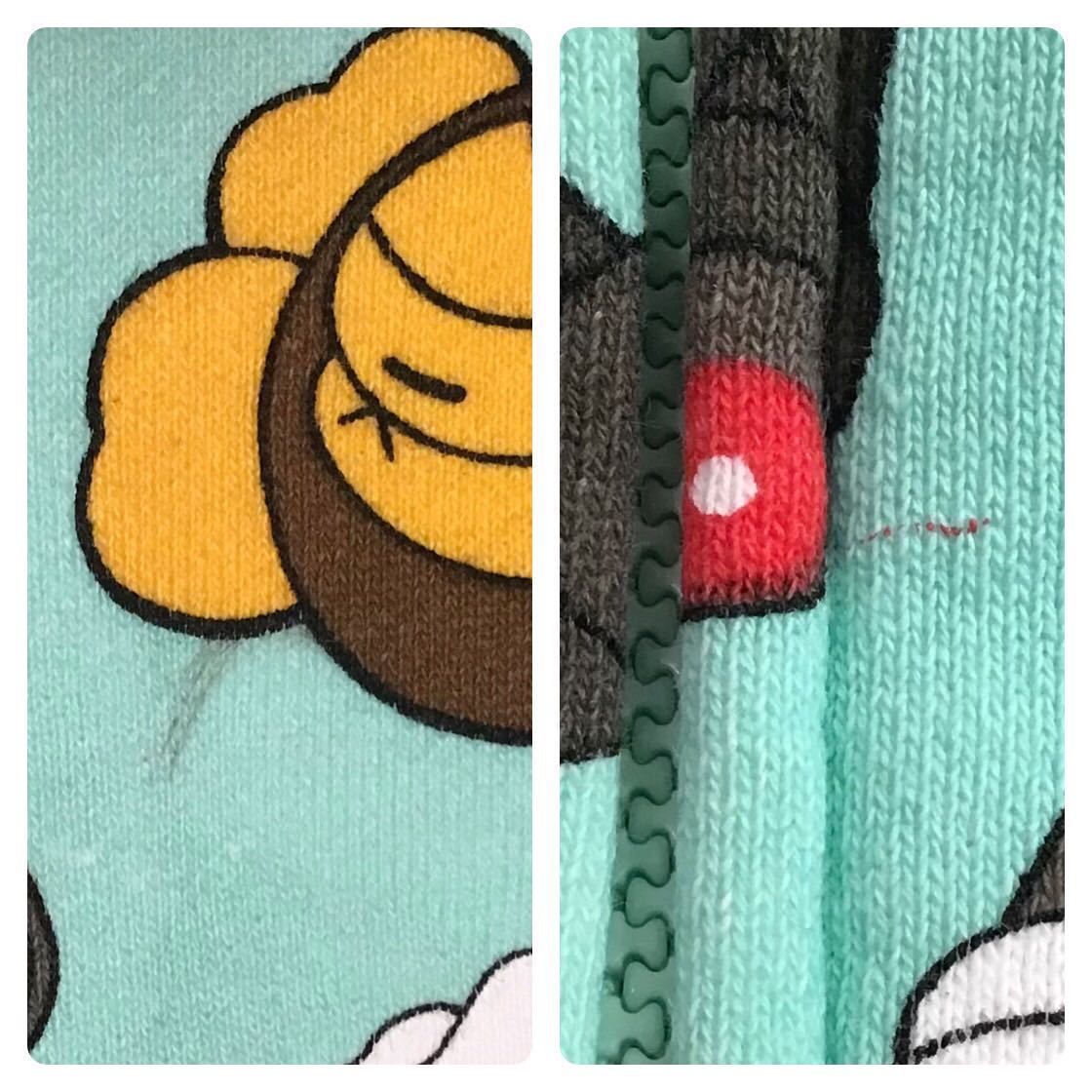 BAPE KAWS MILO コンパニオン パーカー カウズ ベイプ ape - メルカリ